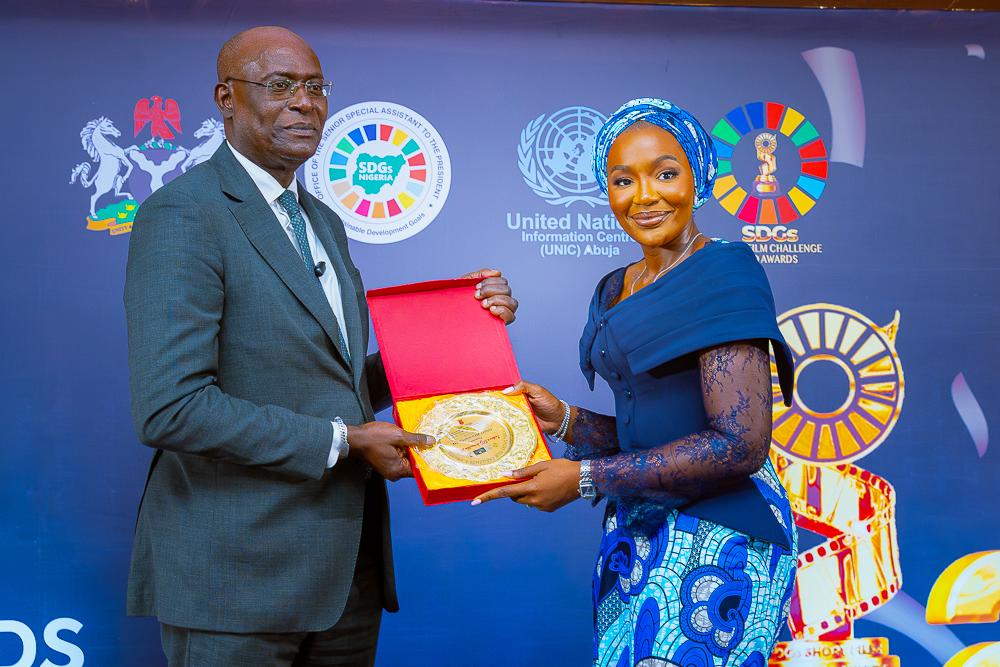 SDGs Short Film Challenge — Olori Atuwatse III speaking on storytelling and sustainable development