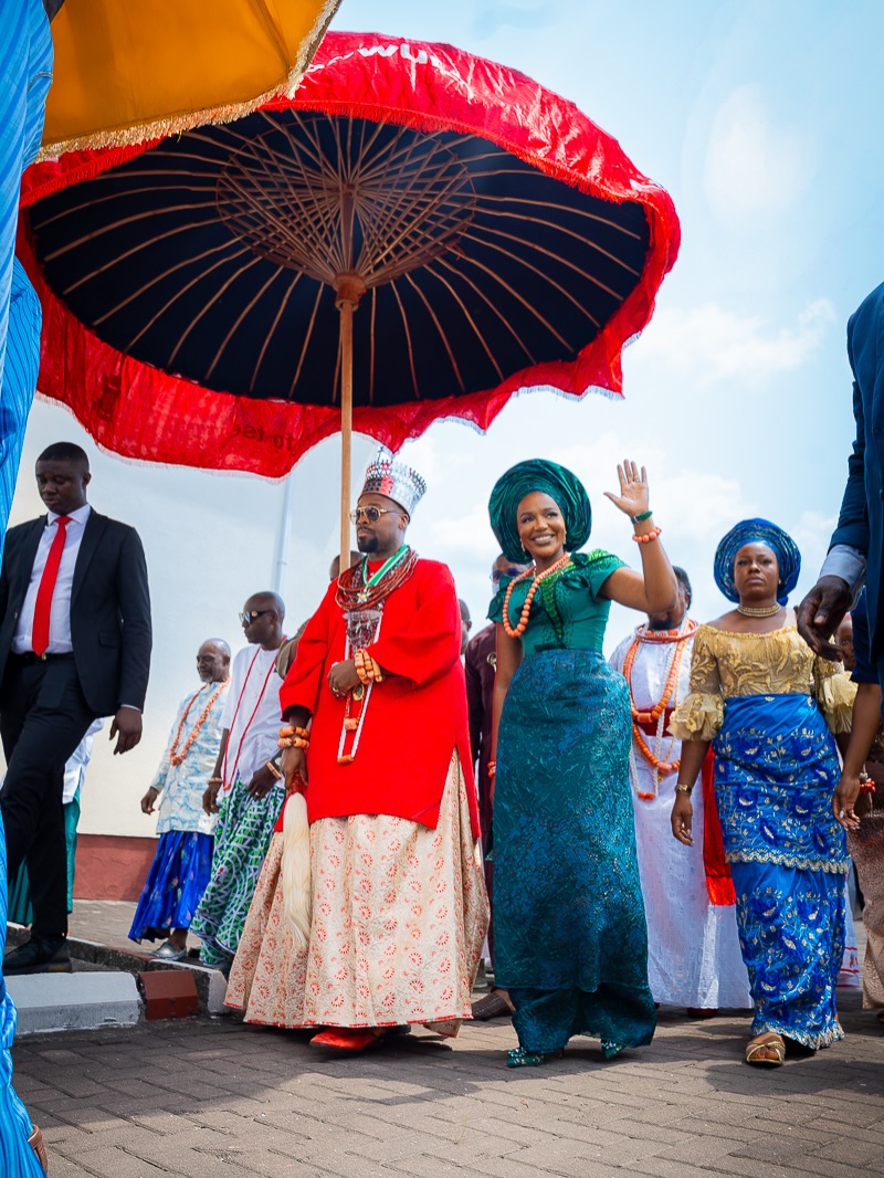 Her Excellency Senator Oluremi Tinubu visits Warri Kingdom